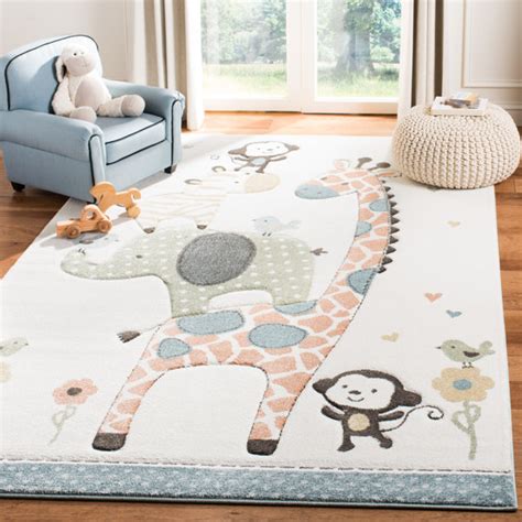 Viv + Rae Burgan Kids Ivory Area Rug & Reviews | Wayfair