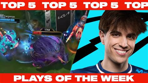 Lolesports Plays Of The Week Lol Ptt