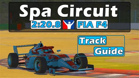 Iracing F Spa Track Guide Season Youtube