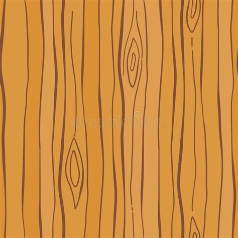 Cartoon Style Wood Grain Pattern