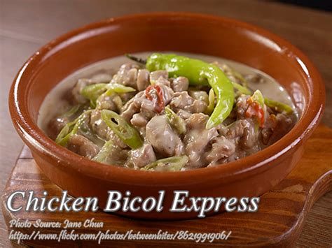 Chicken Bicol Express Recipe Panlasang Pinoy Meat Recipes