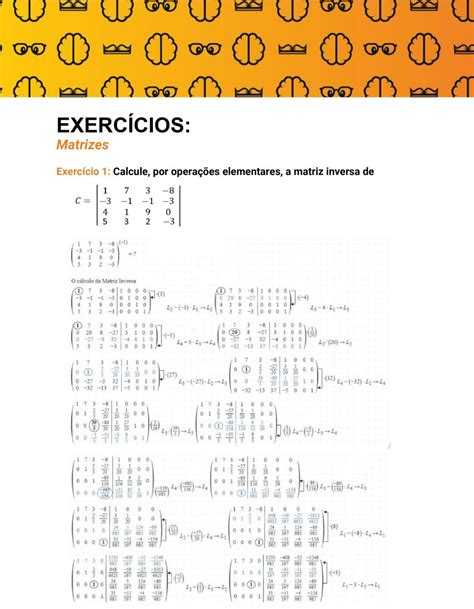 Matrizes Como Resolver Exerc Cios E Ai Amigo