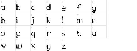 Diagonal Font