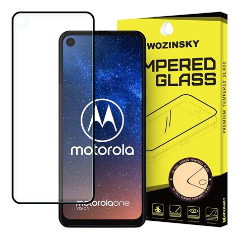 Kaljeno staklo čvrsta zaštita sa okvirom za Motorola One Action