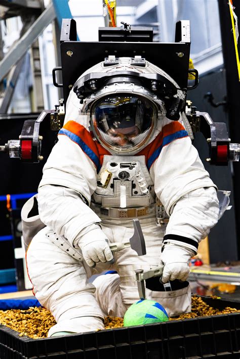 Axiom Space Tests Lunar Spacesuit At Nasas Johnson Space Center Nasa