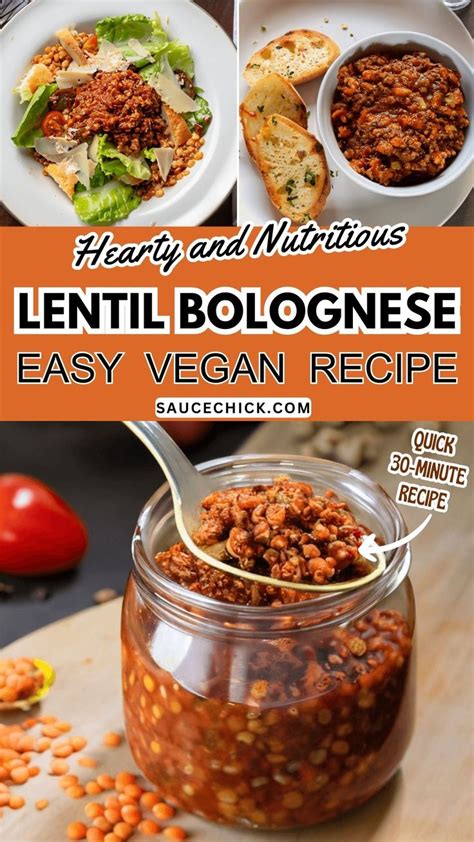 Lentil Bolognese Recipe Hearty And Healthy Pasta Sauce Recipe In 2024
