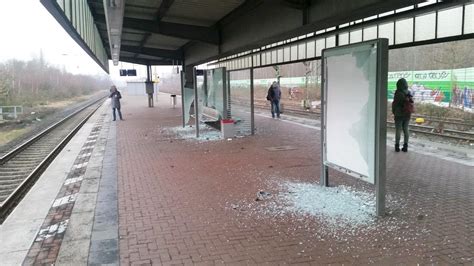 Ärger über hohen Vandalismus Schaden am Bahnhof Altenessen