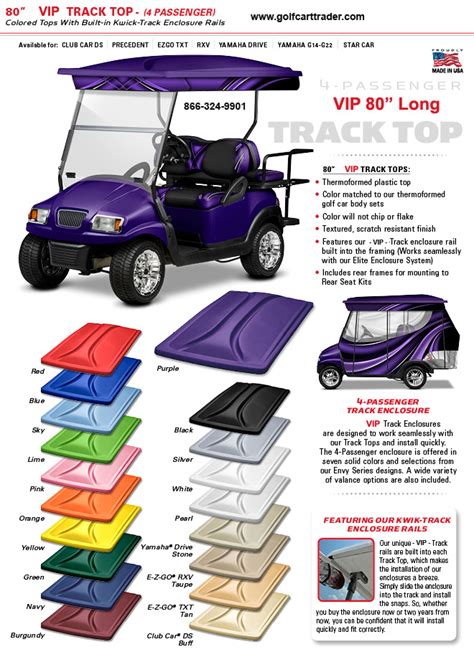 Ezgo Golf Cart Colors