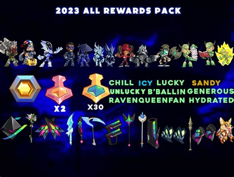 Brawlhalla '23 All Rewards Pack - Etsy