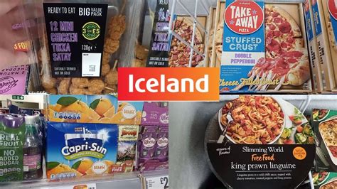 Iceland Grocery Haul August New In Iceland Budget Shopping