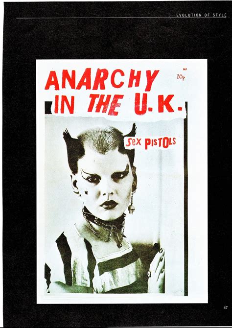 Sex Pistols Print Anarchy In The Uk Original Vintage S Print Etsy