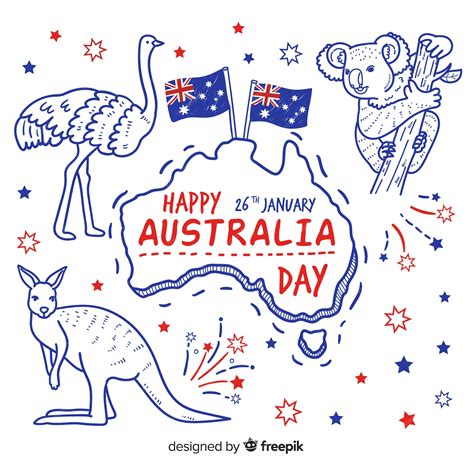 Premium Vector Australia Day
