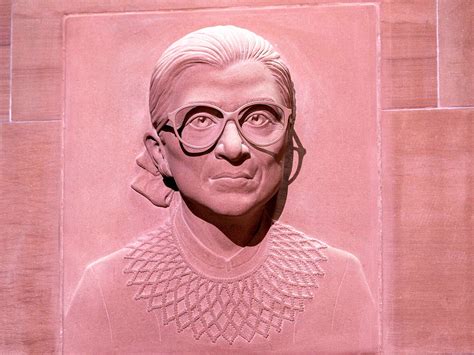 Sculpture Portrait Of Ruth Bader Ginsburg Has Been Added To Wall At Ny