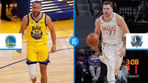 Stephen Curry Contra Luka Doncic Golden State Warriors Y Dallas Mavericks Compiten Por El Play