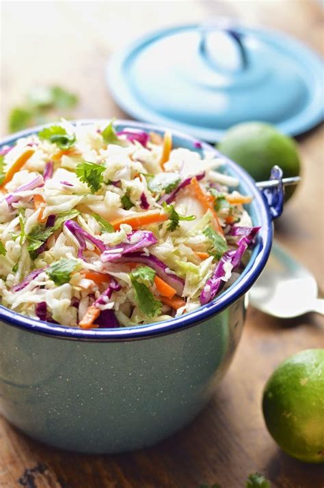 Easy Sweet And Spicy Mexican Cole Slaw Cole Slaw Mexicans And Mexican Slaw