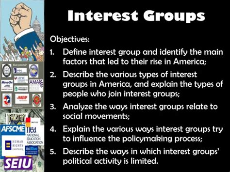 Ppt Interest Groups Purpose And Origins Powerpoint Presentation