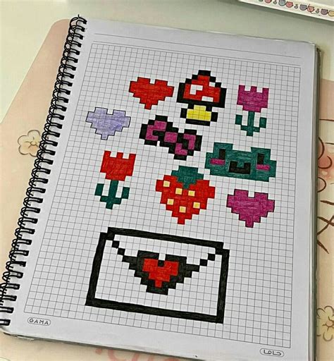 Pin by Tomates on Guardado rápido | Easy pixel art, Graph paper art ...