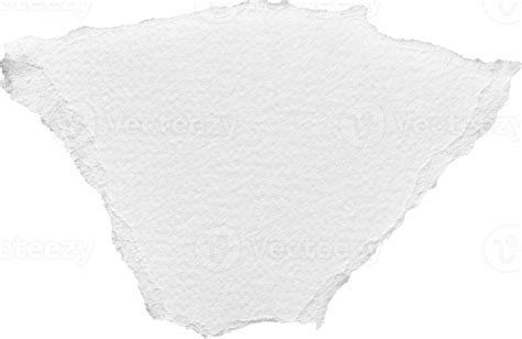 White Torn Paper Textured Piece 45953742 Png