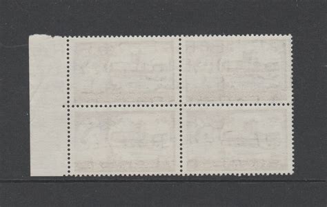 Gb Qeii Sg 536a 1958 1st De La Rue Marginal Block Of Four Mnh Ebay