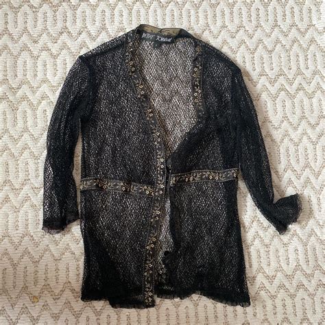 Betsy Johnson Knit Cardigan Super Rare Piece Depop