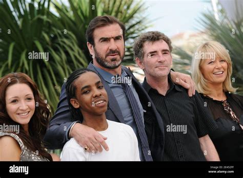 "Steve Evets and Eric Cantona pose during the photo call of ""Looking ...