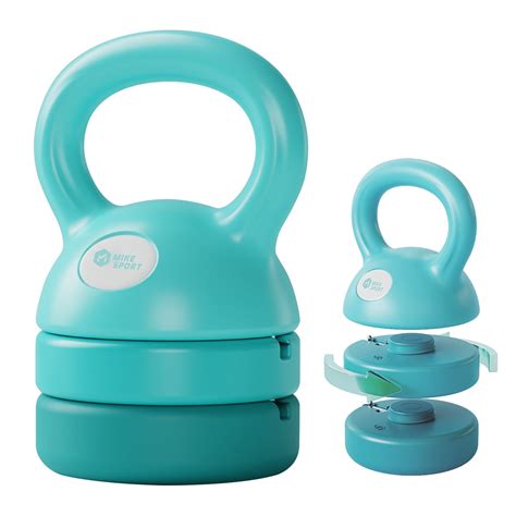 M MIKE SPORT Adjustable Kettlebell Sets 3 in 1 (5lb-12lb) for Home Gym