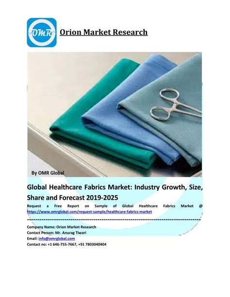 Ppt Healthcare Fabrics Market Size Share Analysis Industry Report