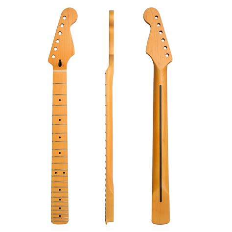 Buy Electric Guitar Neck Replacement, 22 Fret Electric Guitar Neck ...