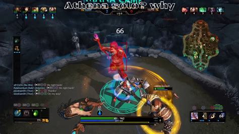 Smite Solo Sun Wukong Vs Athena Conquest Youtube