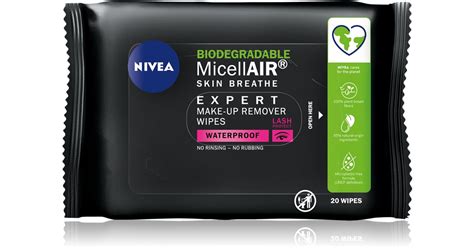 Nivea MicellAir Expert lingettes micellaires démaquillantes notino be