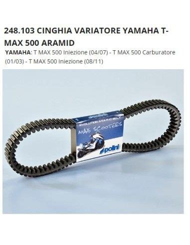 Yamaha Tmax Belt Polini Kevlar