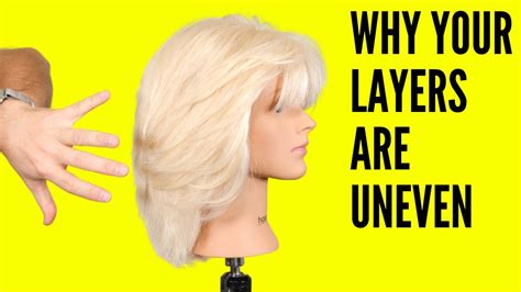 How To Fix Uneven Haircut Layers Thesalonguy Youtube