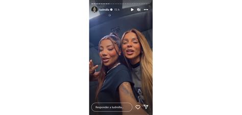 Foto Ludmilla E Brunna Gon Alves V O A Sess O Privada Para Assistir O