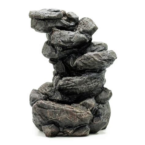 Wholesale Tabletop Water Feature 35cm Natural Rocks Formation