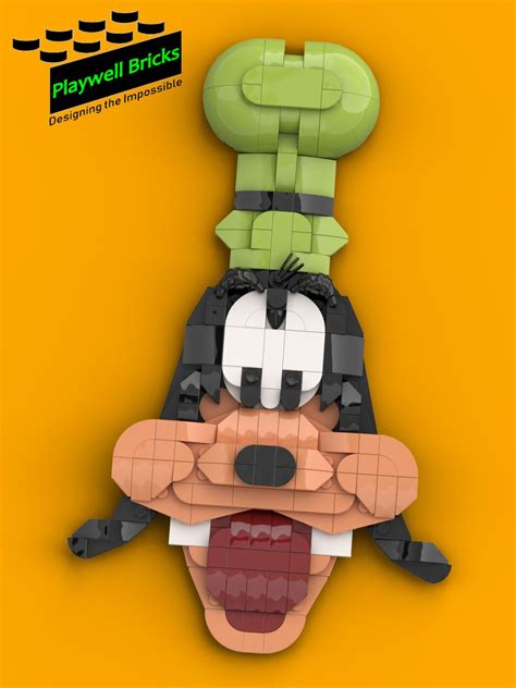 Goofy Goofy Lego Design Custom Lego