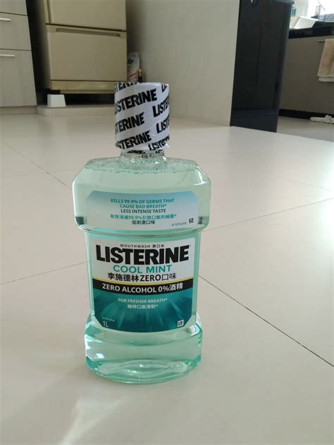 Listerine Zero Cool Mint 1 Ltr Beauty And Personal Care Oral Care On