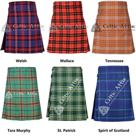 Scottish Tartan Lightweight Sport Kilt Highland Games Kilt Etsy In