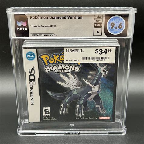 Pokémon Diamond Version Value GoCollect nintendo ds pokemon diamond