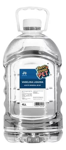 Aceite Mineral 85 Nf Vaselina Liquida Usp 4 Litros