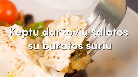 Keptų daržovių salotos su buratos sūriu Receptų receptai YouTube