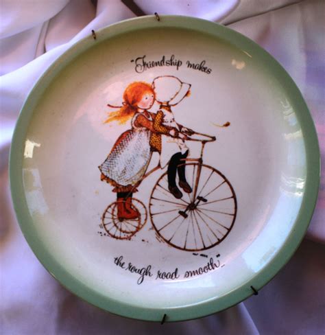 Vintage Holly Hobbie Collectors Edition Decorative Plate 1972 Etsy