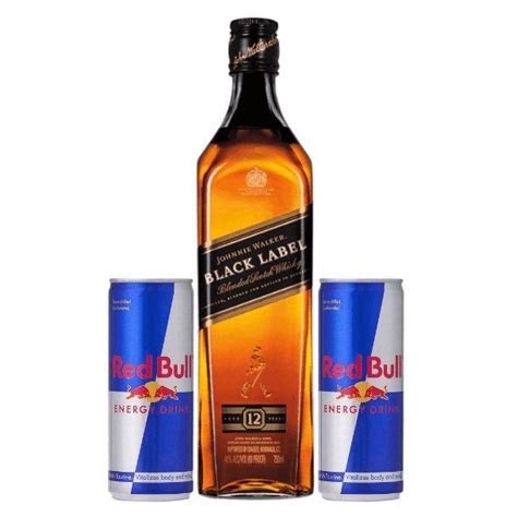 Promoci N Jw Black Label Red Bull Licoreria