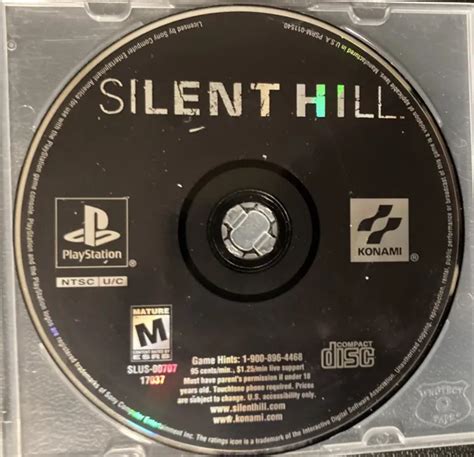 SILENT HILL SONY PlayStation 1 1999 Greatest Hits Disque PS1