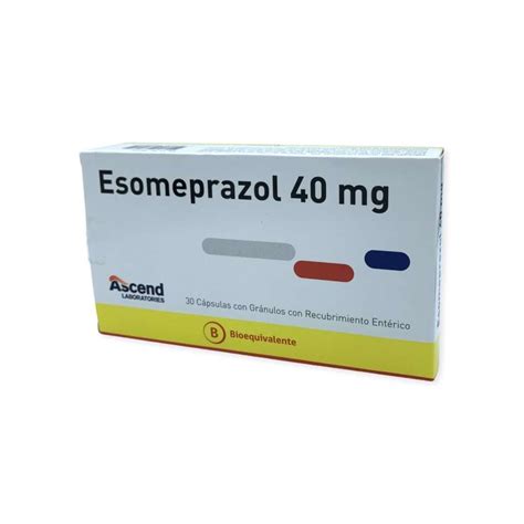 Esomeprazol 40 Mg 30 Cápsulas Con Gránulos Con Recubrimiento Entérico Surfarma