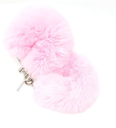 Pink Furry Handcuffs Hand Cuffs Real Fur Kinky Sex Toys Etsy