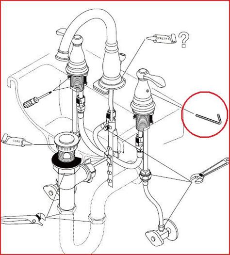 What Size Allen Wrench To Adjust Moen Facuet Moen 157075 Faucet