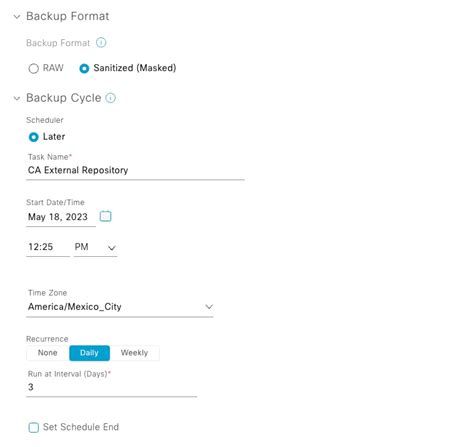 Configure And Troubleshoot External Configuration Archive On Dna Center