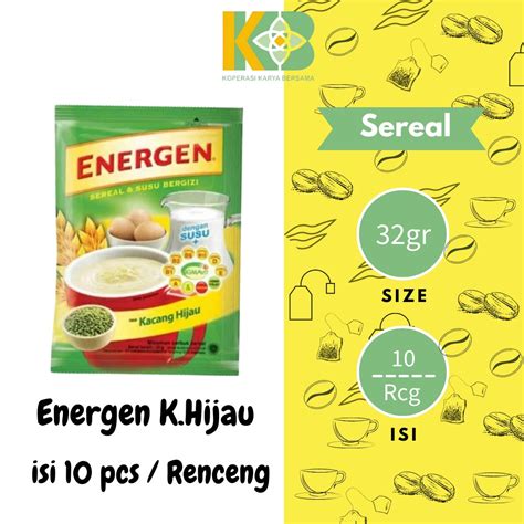 Jual Energen All Varian Rasa Isi 10pcs Renceng Shopee Indonesia