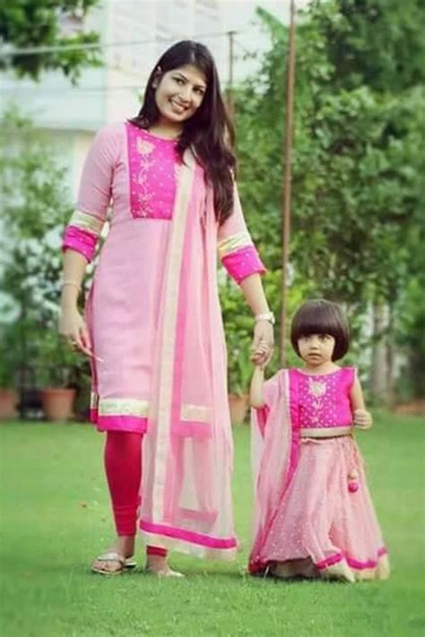 Mother And Daughter Dresses Indian Wedding Indian Saree For