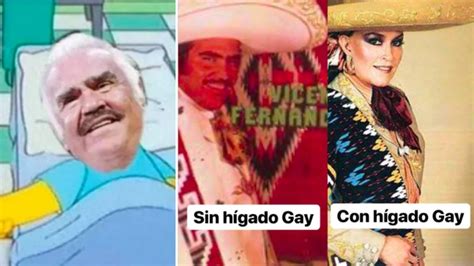Los memes del hígado gay que rechazó Vicente Fernández Infobae
